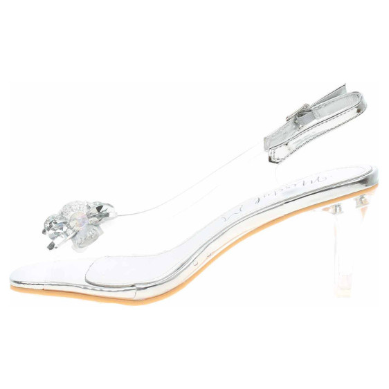 detail Dámska spoločenské topánky Laura Vita Mira 01 blanc