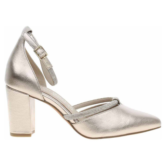detail Dámska spoločenské topánky Marco Tozzi 2-82404-42 platinum