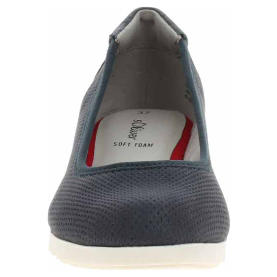 detail Dámske lodičky s.Oliver 5-22300-42 navy