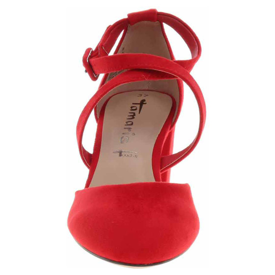 detail Dámska spoločenské topánky Tamaris 1-24414-41 red