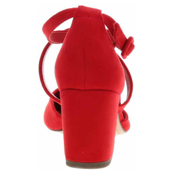 detail Dámska spoločenské topánky Tamaris 1-24414-41 red