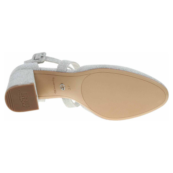 detail Dámska spoločenské topánky Tamaris 1-24414-41 silver glam