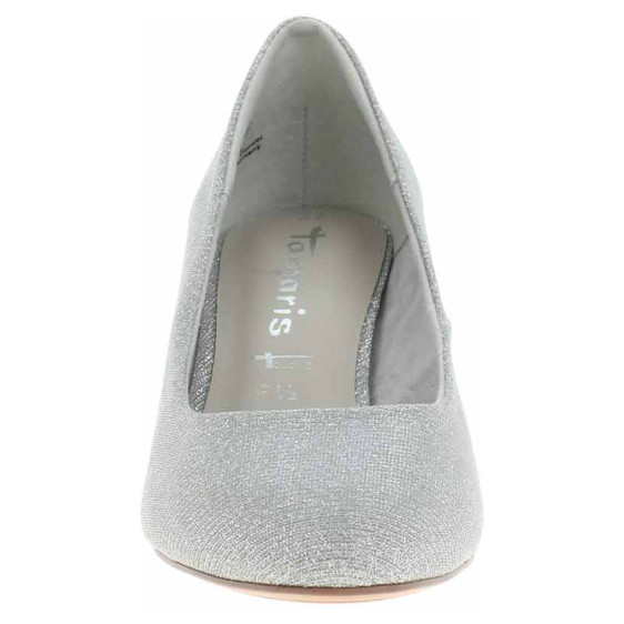 detail Dámske společenské lodičky Tamaris 1-22418-41 silver glam