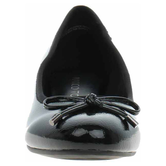detail Dámske lodičky Marco Tozzi 2-22208-43 black patent