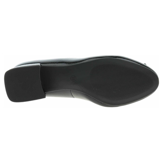 detail Dámske lodičky Marco Tozzi 2-22208-43 black patent