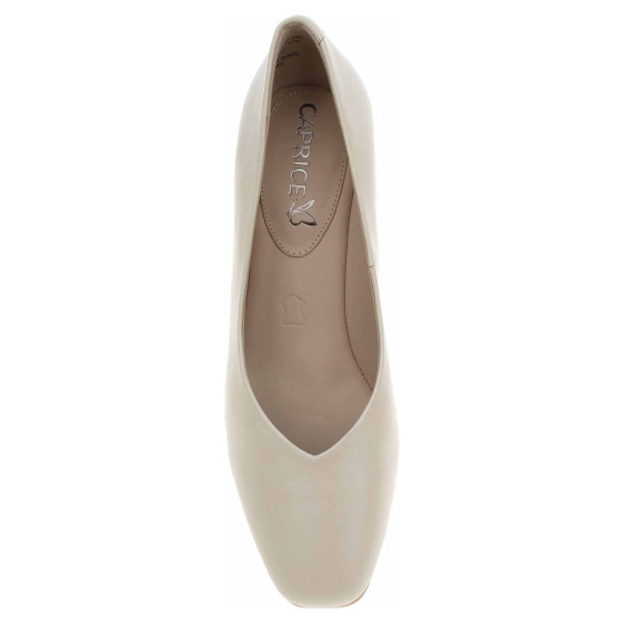 detail Dámske lodičky Caprice 9-22315-42 cream perlato