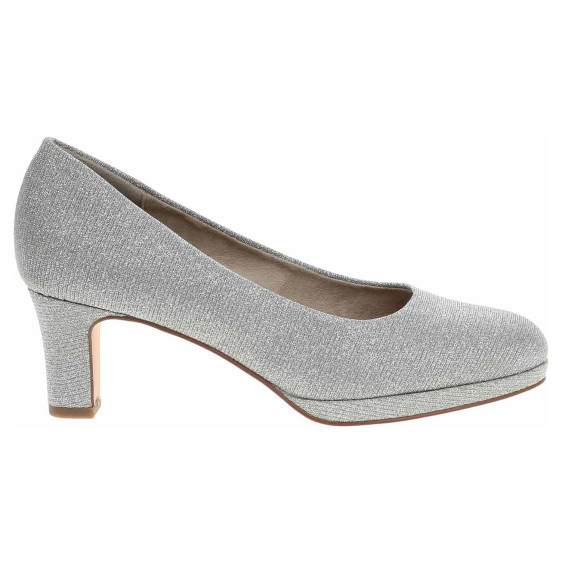 detail Dámska spoločenské topánky Jana 8-22480-42 silver glitter