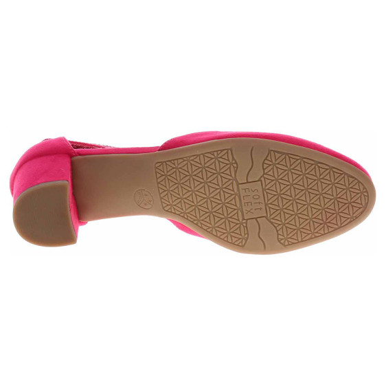 detail Dámska spoločenské topánky Jana 8-24475-42 fuxia