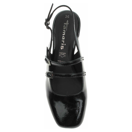 detail Dámske lodičky Tamaris 1-29510-44 black patent