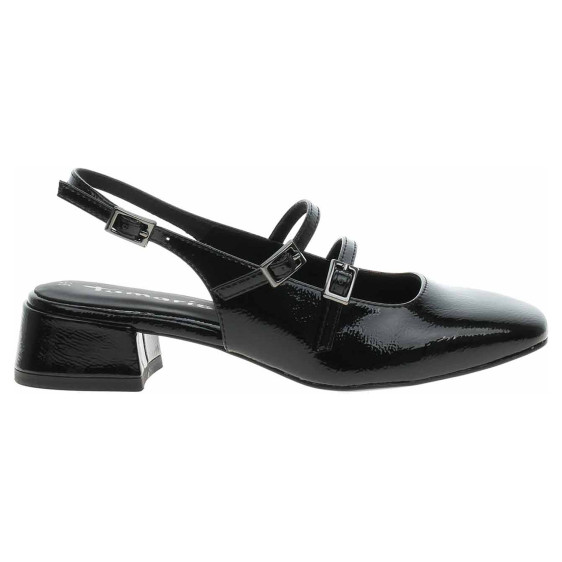 detail Dámske lodičky Tamaris 1-29510-44 black patent