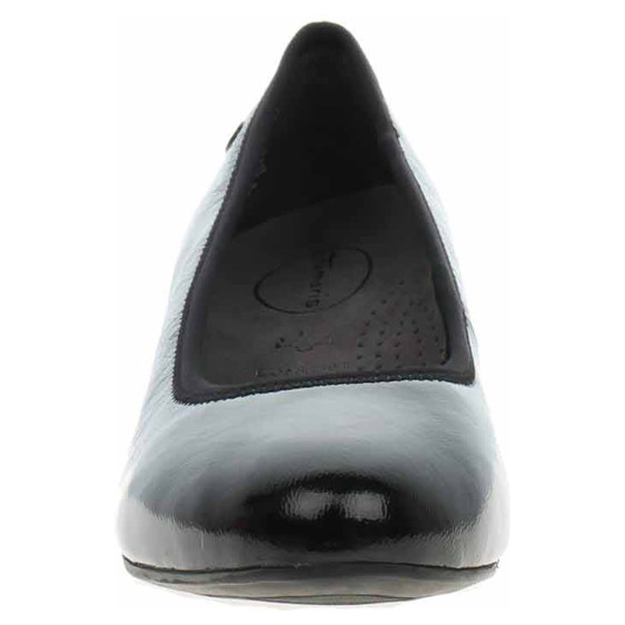 detail Dámske lodičky Tamaris 8-82300-43 black patent