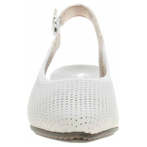 detail Dámske lodičky Rieker 47066-80 weiss