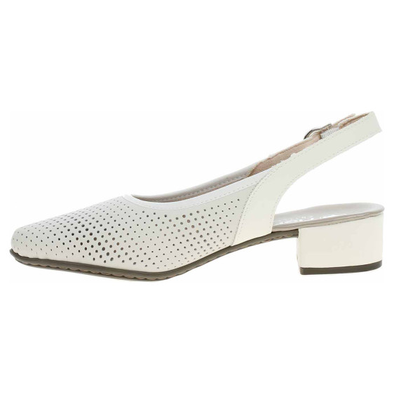 detail Dámske lodičky Rieker 47066-80 weiss