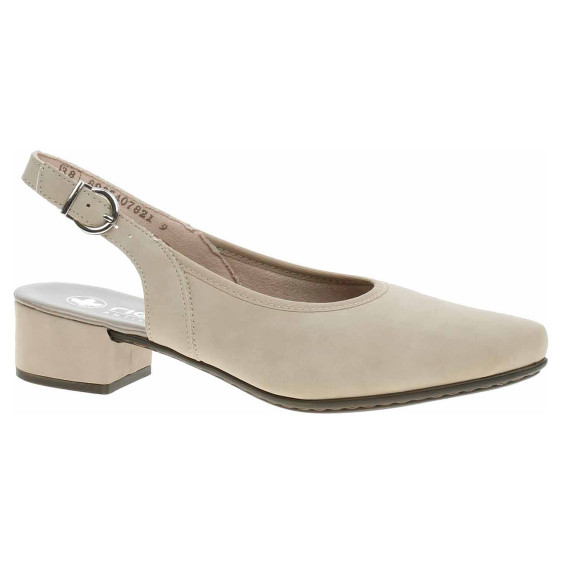 detail Rieker dámské lodičky 47060-62 beige