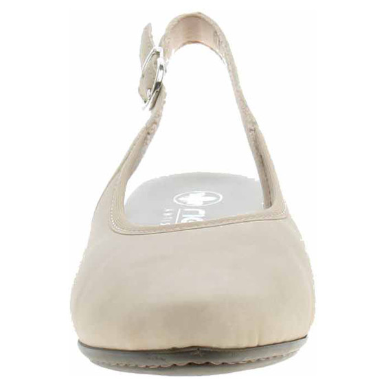 detail Dámske lodičky Rieker 47060-62 beige