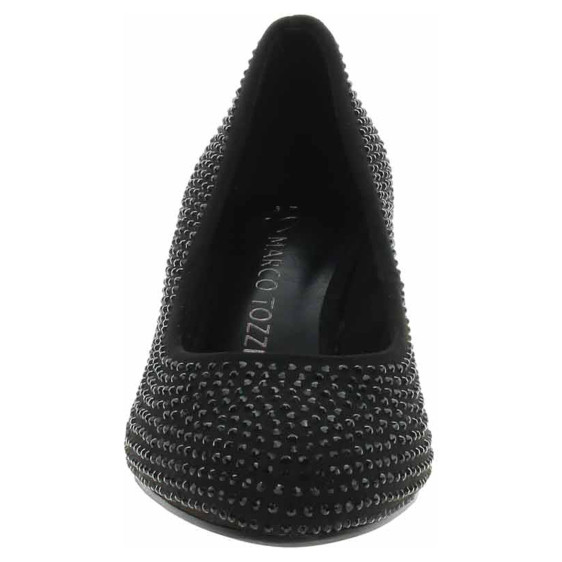 detail Dámska spoločenské topánky Marco Tozzi 2-22440-45 black glitter
