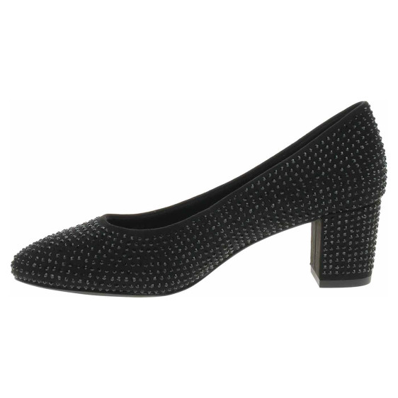 detail Dámska spoločenské topánky Marco Tozzi 2-22440-45 black glitter