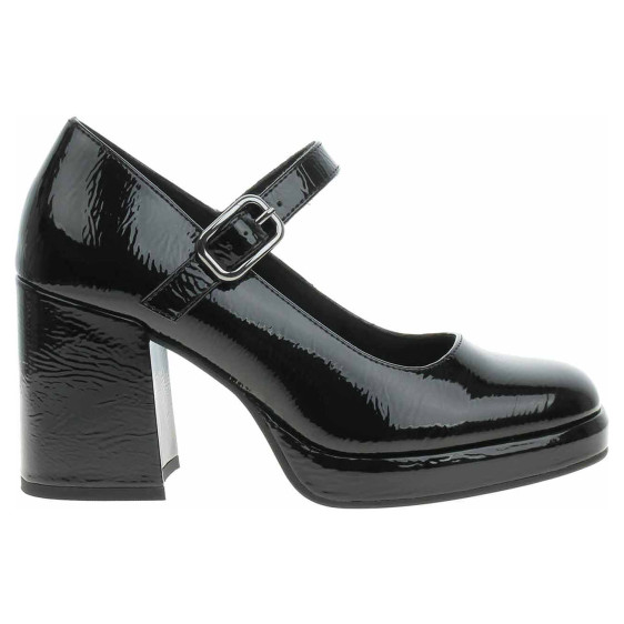 detail Dámske lodičky Marco Tozzi 2-24405-43 black patent