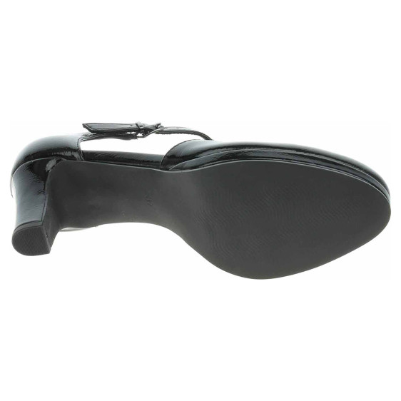 detail Dámske společenské lodičky Marco Tozzi 2-24419-45 black patent