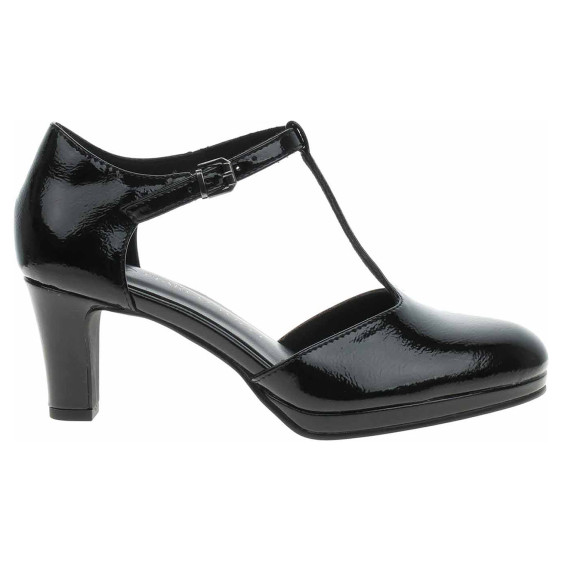 detail Dámske společenské lodičky Marco Tozzi 2-24419-45 black patent