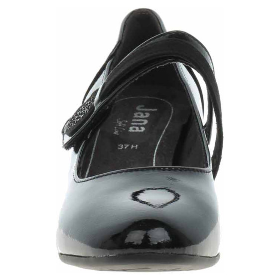 detail Dámske lodičky Jana 8-24465-43 black patent