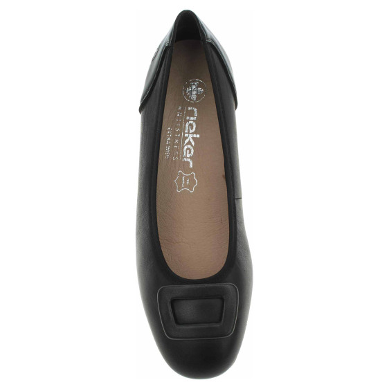 detail Dámske lodičky Rieker 43453-00 schwarz