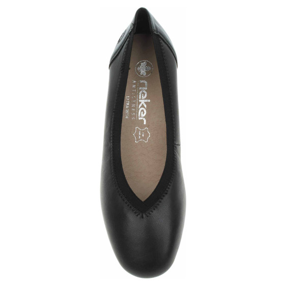 detail Dámske lodičky Rieker 43452-00 schwarz