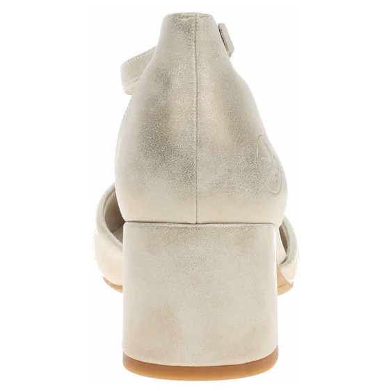 detail Dámske lodičky Rieker 44762-91 silber-platin