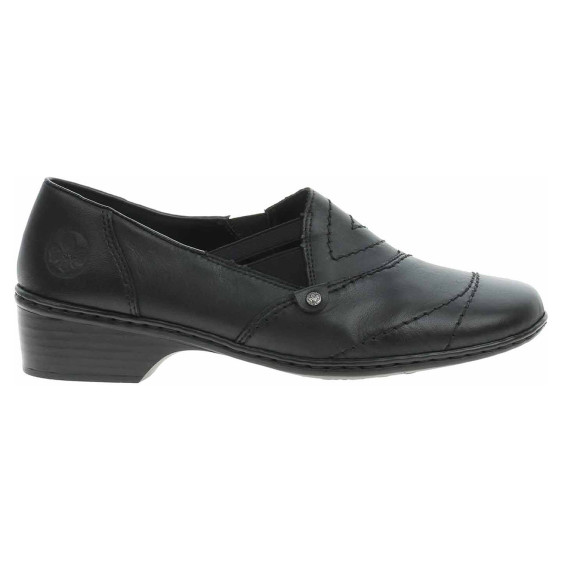 detail Dámske mokasiny Rieker 48260-01 schwarz