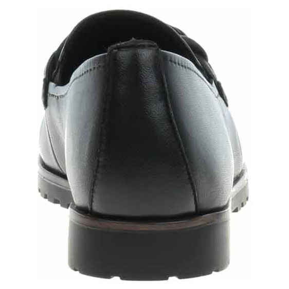 detail Dámske mokasiny Tamaris 1-24200-42 black leather