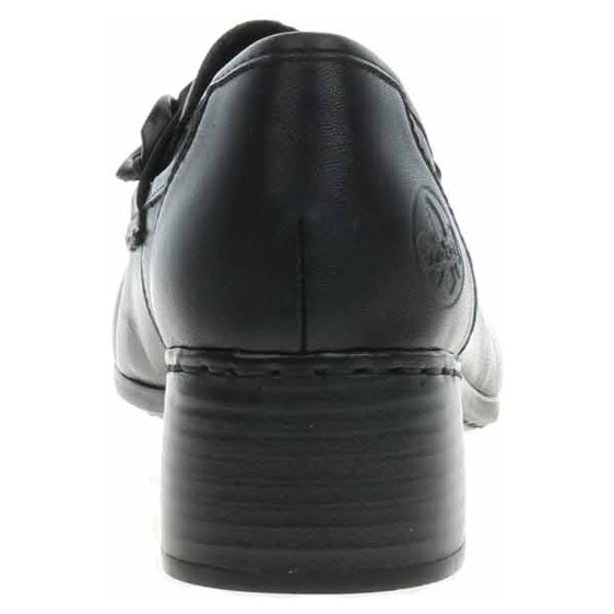 detail Dámske mokasiny Rieker 41660-00 schwarz