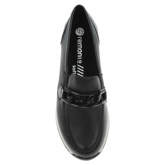 detail Dámske mokasiny Remonte R6711-00 schwarz