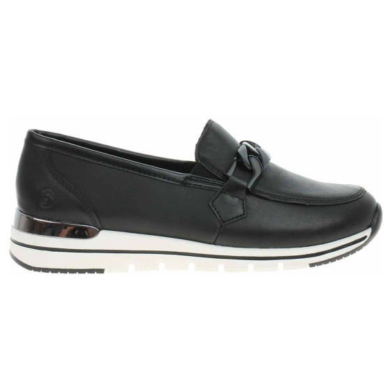 detail Dámske mokasiny Remonte R6711-00 schwarz