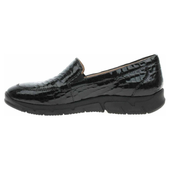 detail Dámske mokasiny Caprice 9-24651-43 black croco