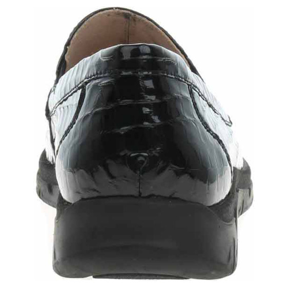 detail Dámske mokasiny Caprice 9-24651-43 black croco