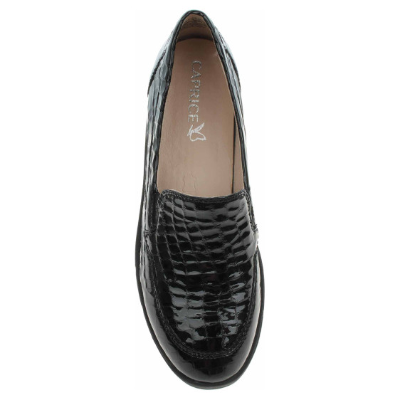 detail Dámske mokasiny Caprice 9-24651-43 black croco