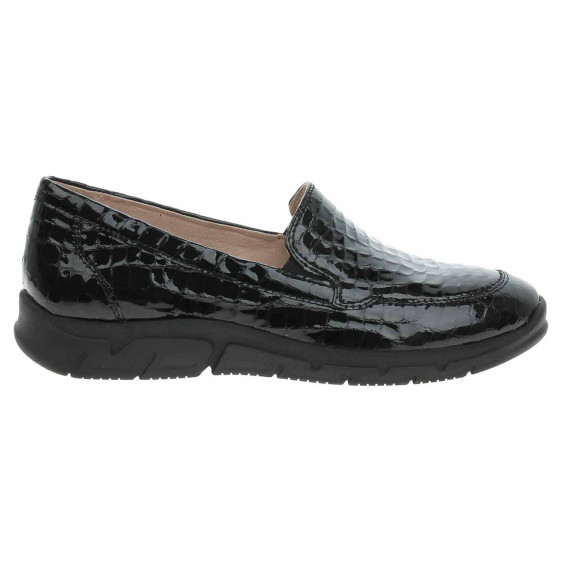 detail Dámske mokasiny Caprice 9-24651-43 black croco