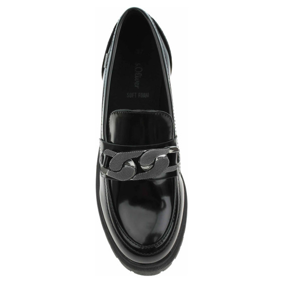 detail Dámske mokasiny s.Oliver 5-24709-43 black