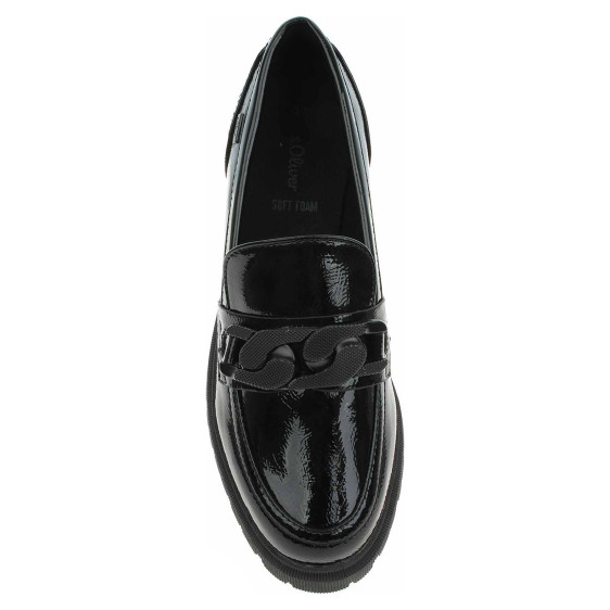 detail Dámske mokasiny s.Oliver 5-24709-43 black patent