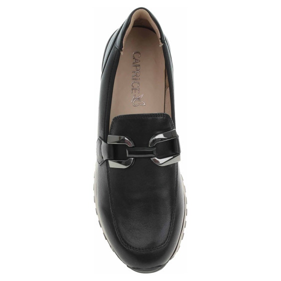 detail Dámske mokasiny Caprice 9-24700-43 black nappa