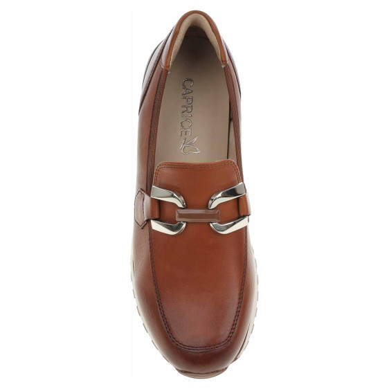detail Dámske mokasiny Caprice 9-24700-43 cognac nappa