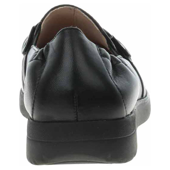 detail Dámske mokasiny Caprice 9-24708-42 black nappa