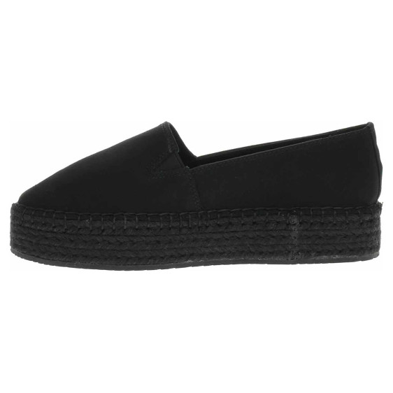 detail Calvin Klein dámské espadrilky YW0YW01737 0GJ Triple Black