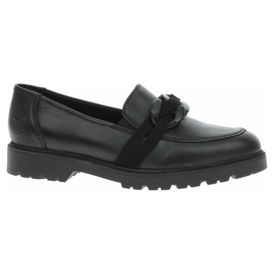 detail Dámske mokasiny Rieker 45566-00 chwarz