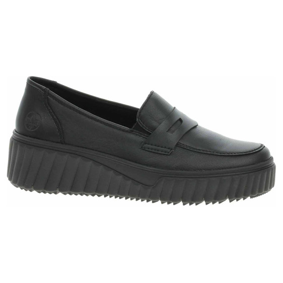 detail Dámske mokasiny Rieker N2562-00 schwarz