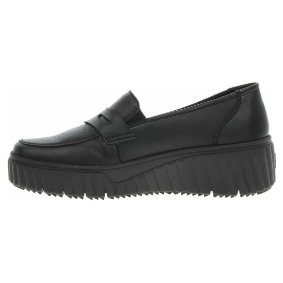 detail Dámske mokasiny Rieker N2562-00 schwarz