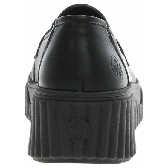 detail Dámske mokasiny Rieker N2562-00 schwarz