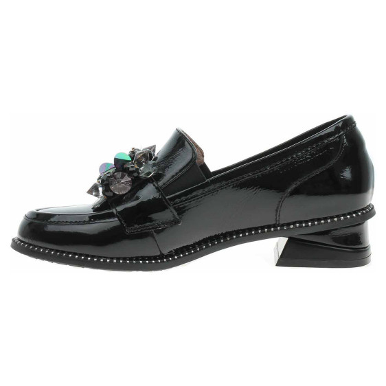 detail Dámske mokasiny Laura Vita Ibcihalo 10 werni noir