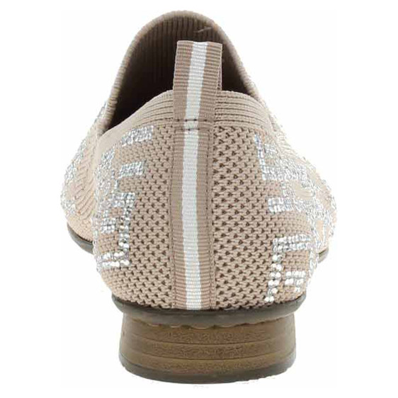 detail Dámske mokasiny Rieker 51953-62 beige