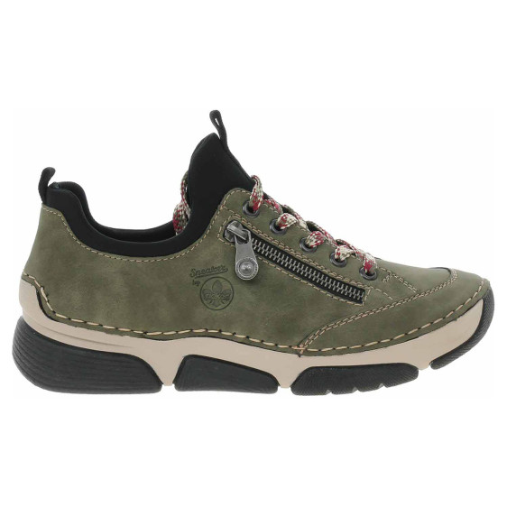 detail Dámska topánky Rieker 45973-54 grun kombi